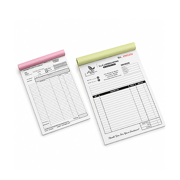 NCR Receipts Pad